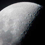 Zunehmender Mond am 28.02.2004